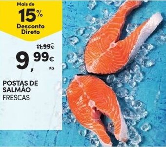 Continente Postas de Salmão Frescas promoção