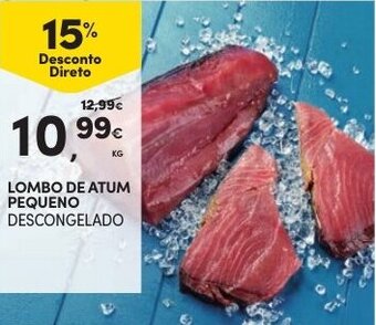 Continente Lombo de Atum Pequeno promoção