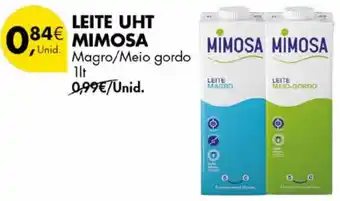 Pingo Doce Leite uht mimosa promoção