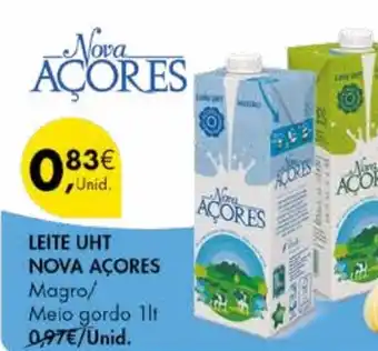 Pingo Doce Leite uht nova açores promoção