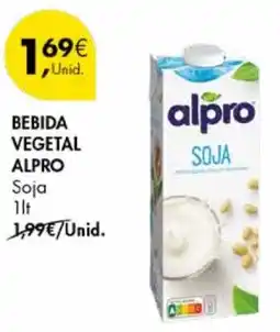 Pingo Doce Bebida vegetal alpro soja promoção