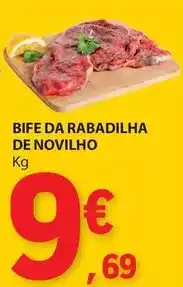 E.Leclerc Bife da rabadilha de novilho promoção