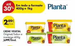 Pingo Doce Creme vegetal promoção