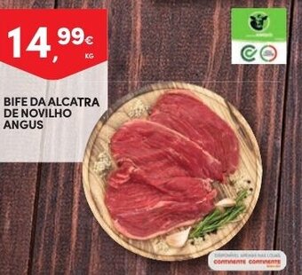 Continente Bife da Alcatra de Novilho Angus promoção