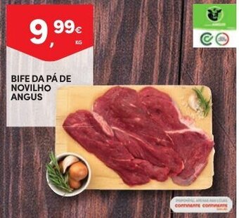 Continente Bife da Pá de Novilho Angus promoção