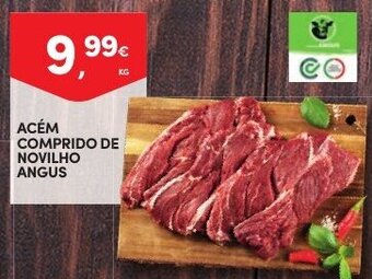 Continente Acém Comprido de Novilho Angus promoção
