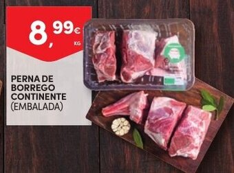 Continente Perna de Borrego Continente promoção