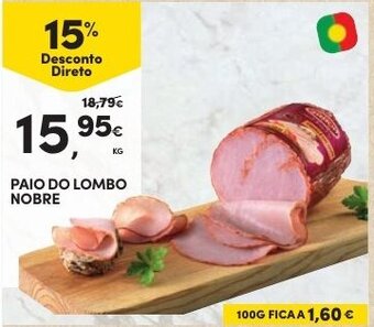Continente Paio do Lombo Nobre promoção