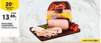 Continente Peito Peru Campofrio promoção