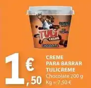 E.Leclerc Tulicreme - creme para barrar promoção