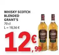 E.Leclerc Grant's - whisky scotch blended promoção