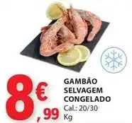 E.Leclerc Gambão selvagem congelado promoção