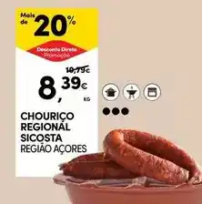 Continente Chouriço regional promoção