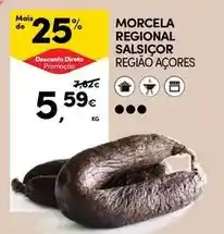 Continente Morcela regional salsicor promoção