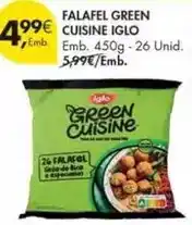 Pingo Doce Iglo - falafel green cuisine promoção