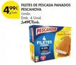 Pingo Doce Pescanova - filetes de pescada panados promoção