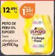 Pingo Doce Elpozo - peito de peru 0% promoção
