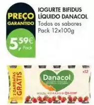 Pingo Doce Danacol - iogurte bifidus liquido promoção
