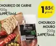 Pingo Doce Mouro - chourico promoção