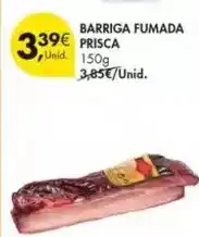 Pingo Doce Prisca - barriga fumada promoção