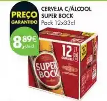 Pingo Doce Super bock - cerveja c/ álcool promoção