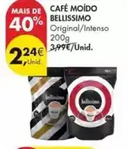 Pingo Doce Bellissimo - café moido promoção