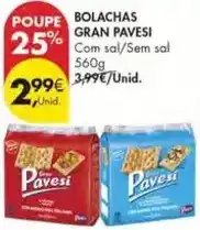 Pingo Doce Pavesi - gran - bolachas promoção