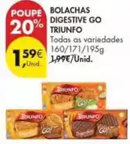 Pingo Doce Triunfo - bolachas digestive go promoção