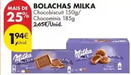 Pingo Doce Milka - bolachas promoção
