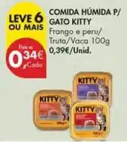 Pingo Doce Kitty - comida humida p/ gato promoção