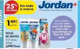 Pingo Doce Jordan - pasta de dentes promoção