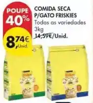 Pingo Doce Friskies - comida seca p/ gato promoção