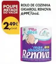 Pingo Doce Renova - rolo de cozinha gigaroli promoção