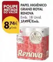 Pingo Doce Renova - papel higiénico promoção