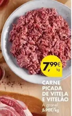 Pingo Doce A+ - carne picada de vitela e vitelao promoção