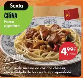 Pingo Doce Porco agridoce promoção