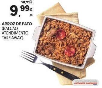 Continente Arroz de Pato promoção