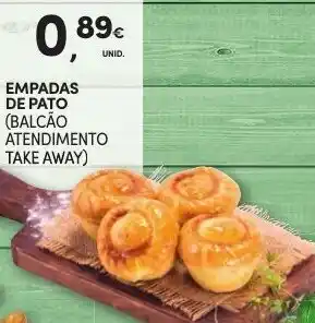 Continente Empadas de Pato promoção