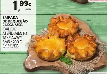 Continente Empada de Pequeijão e Legumes 200g promoção