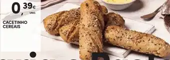 Continente Cacetinho Cereais promoção