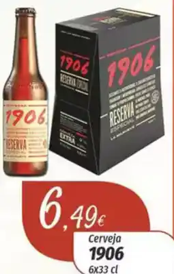 Miranda Supermercados Cerveja 1906 promoção