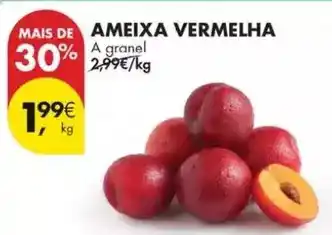 Pingo Doce A+ - ameixa vermelha promoção