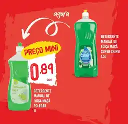 Minipreço Detergente manual de loiça maçã polegar promoção