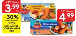 Minipreço Nesta seleção de douradinhos iglo promoção
