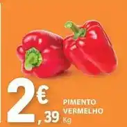 E.Leclerc Pimento vermelho promoção