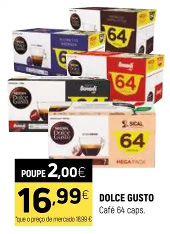 Coviran DOLCE GUSTO Café 64 caps. promoção