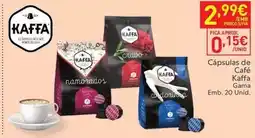 Recheio Kaffa - capsulas de cafe promoção