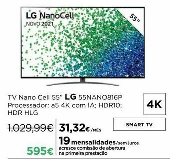El Corte Inglés Smart tv lg nano cell promoção
