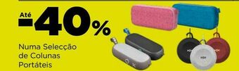 El Corte Inglés Coluna portátil promoção