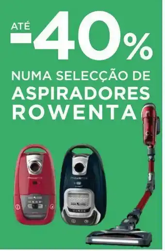 El Corte Inglés Aspiradores de pó rowenta promoção